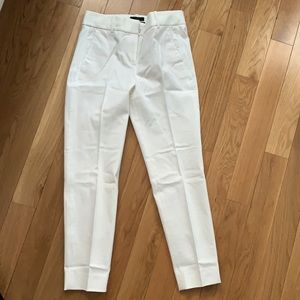 J crew Cameron ankle pants white
